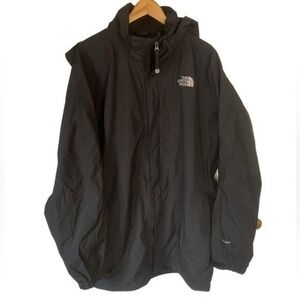 The North Face Men’s Black HyVent Nylon Jacket Size XXL